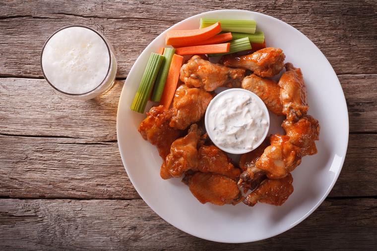 Order Wings with Heat food online from Lakeside Grill store, Sandy Springs on bringmethat.com