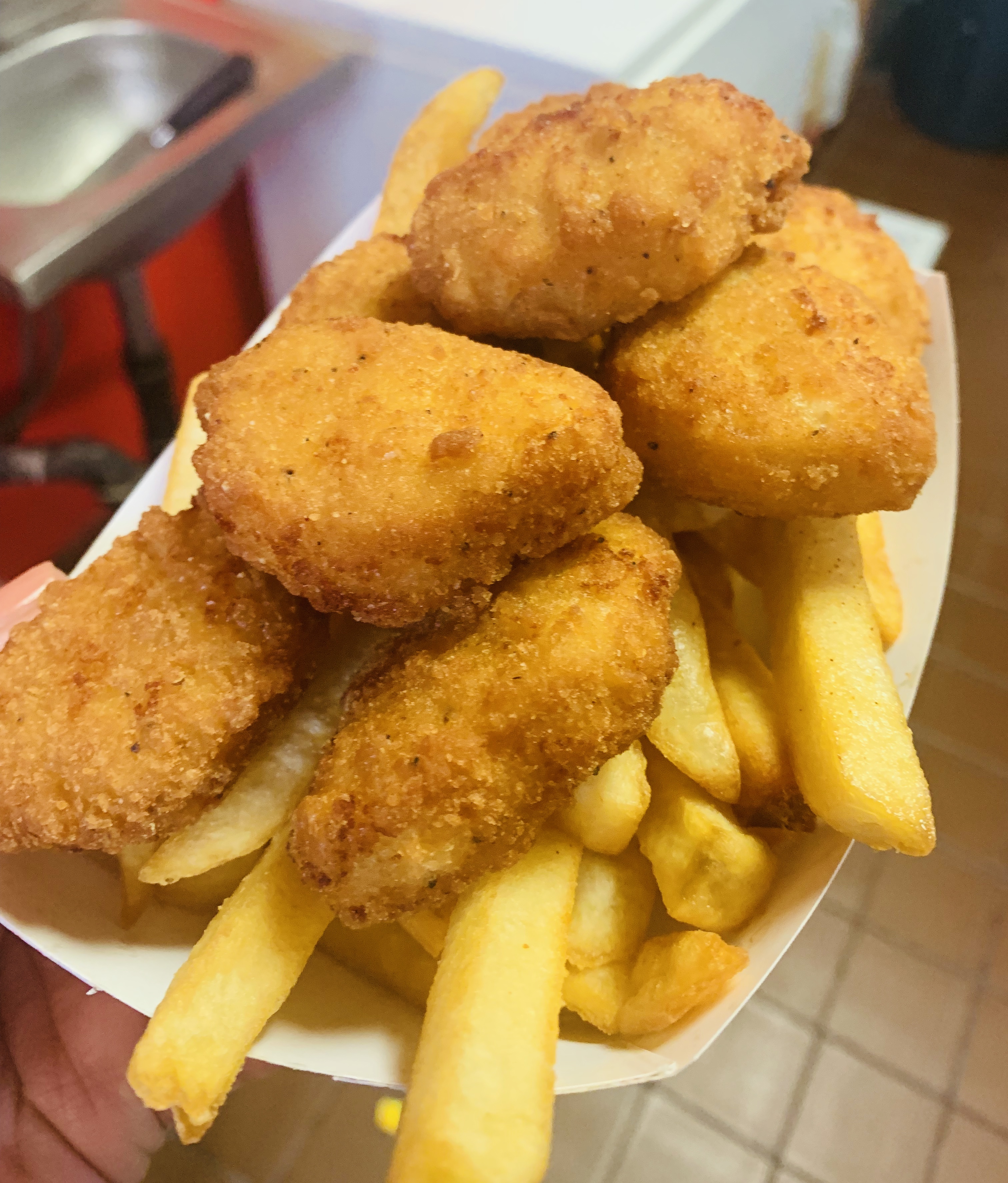 Order Chicken Nuggets food online from Burgers, Fish & Fries store, La Mesa on bringmethat.com