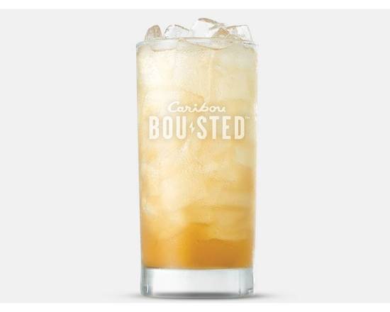 Order BOUsted Peach Black Tea food online from Caribou Coffee store, St Louis Park on bringmethat.com