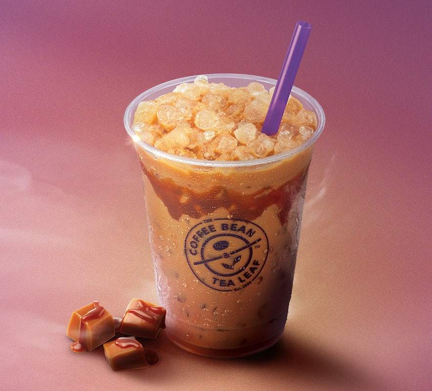 Order Cold Brew|Cold Brew Caramel Latte food online from The Coffee Bean & Tea Leaf store, Riverside on bringmethat.com