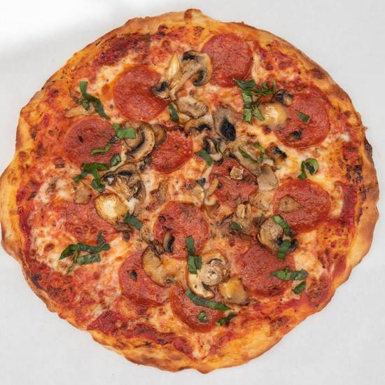 Order 10" Mackenzie Pizza food online from Red House Pizza store, San Diego on bringmethat.com