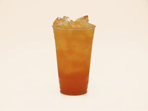 Order Passion Fruit Black Iced Tea food online from Goffees store, Houston on bringmethat.com