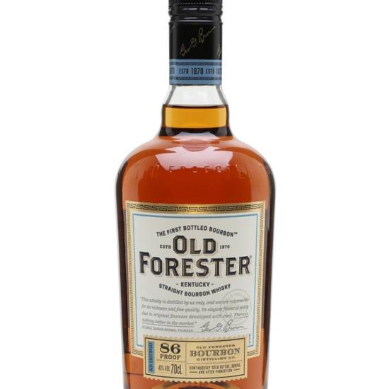 Order Old Forester Bourbon Whiskey - 750ml food online from Rowland Heights Liquor store, Rowland Heights on bringmethat.com