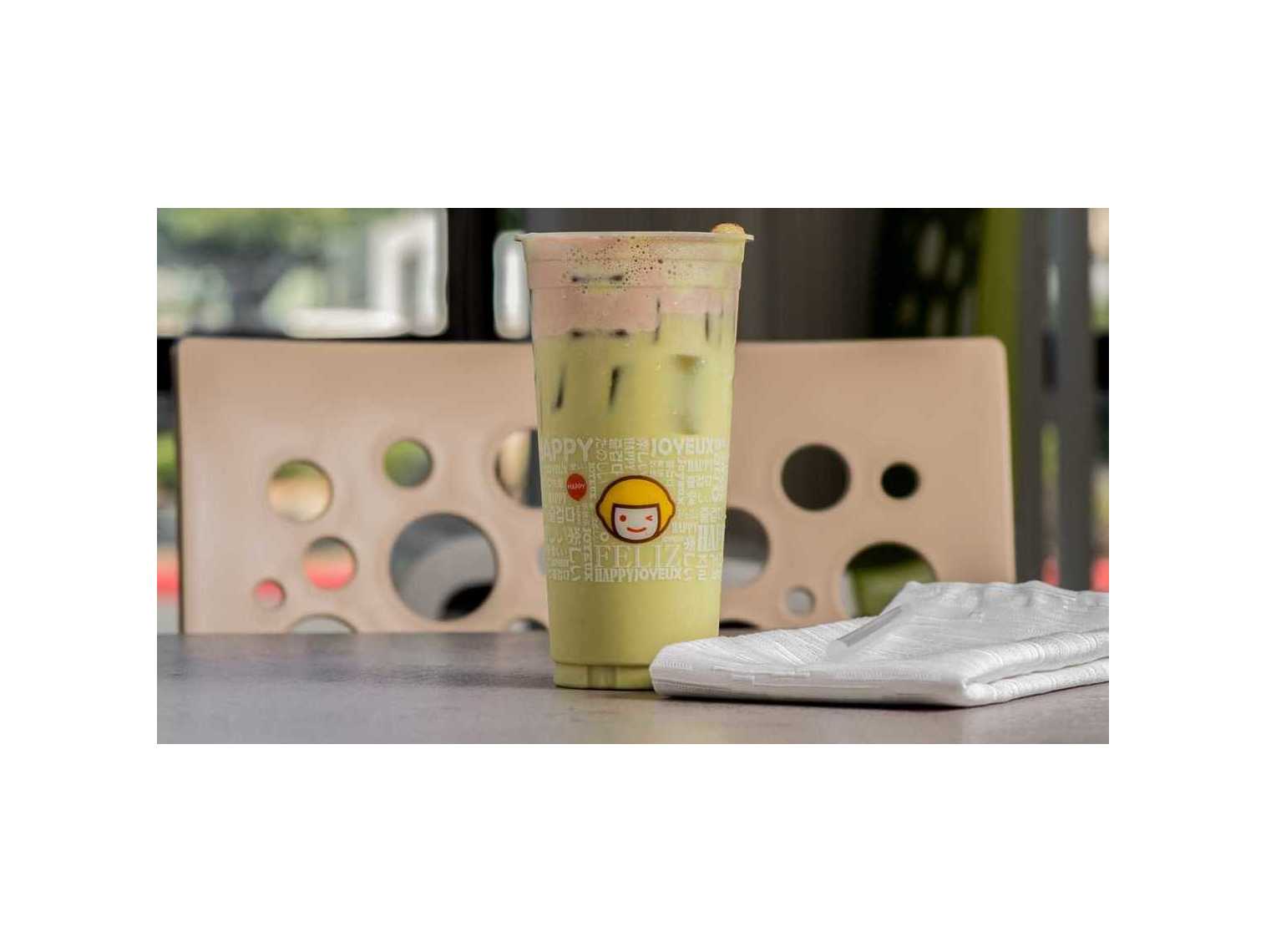 Order A7. Matcha Latte Tiramisu SC food online from Happy Lemon store, Foster City on bringmethat.com
