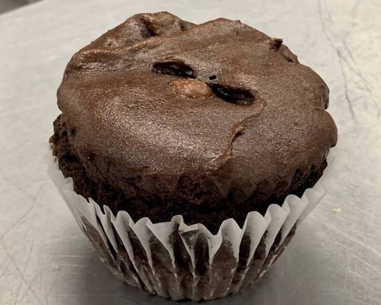 Order Double Chocolate Muffin food online from No Whey Bake Shop store, Howell on bringmethat.com