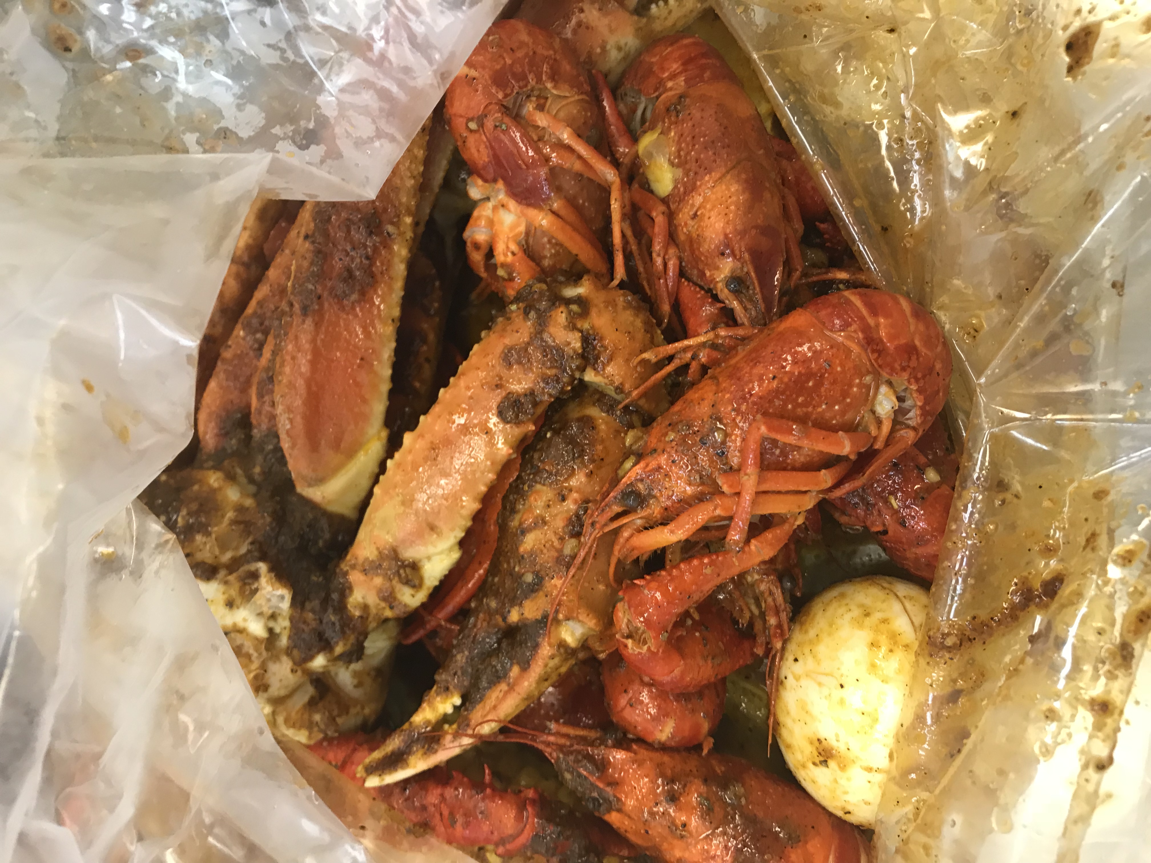 Order H. 1 lb. Crawfish and 1 lb. Snow Crab Combo food online from Tasty Crab store, Fayetteville on bringmethat.com