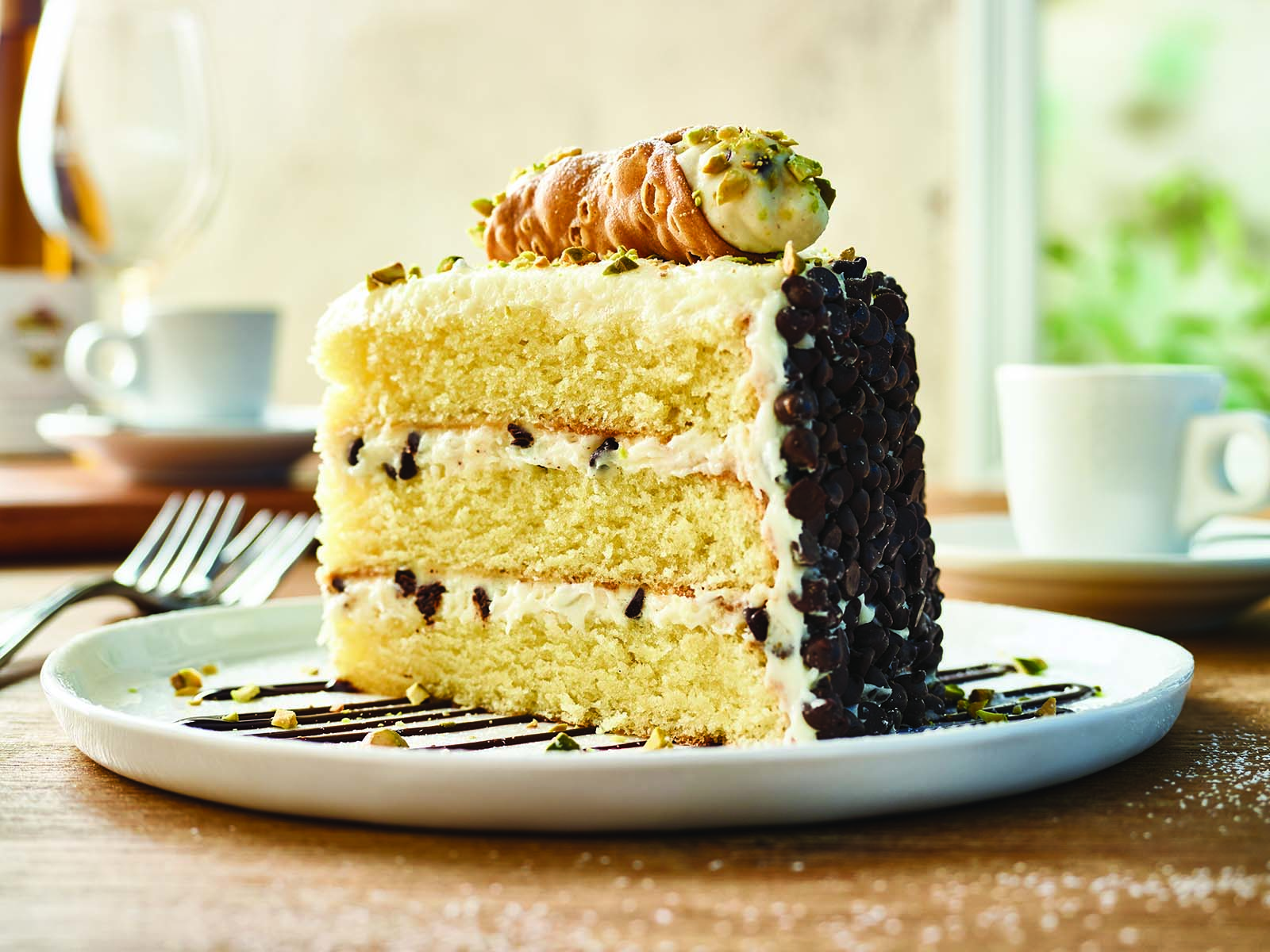 Order Cannoli Cake for Two food online from Carrabba's Italian Grill store, Scottsdale on bringmethat.com