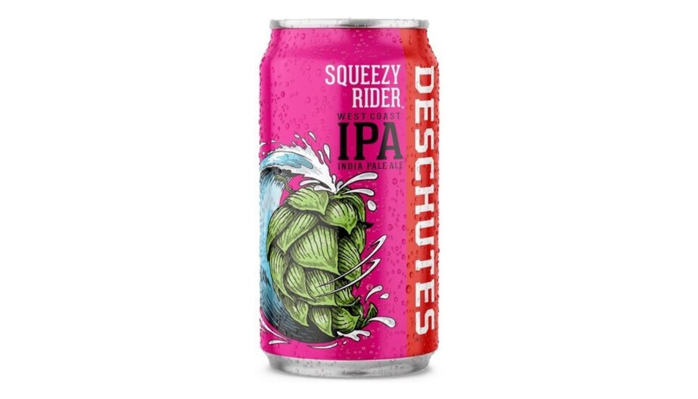 Order Deschutes Fresh Squeezy Rider West Coast IPA 6x 12 oz cans (7% ABV) food online from Liquor Palace store, Burbank on bringmethat.com