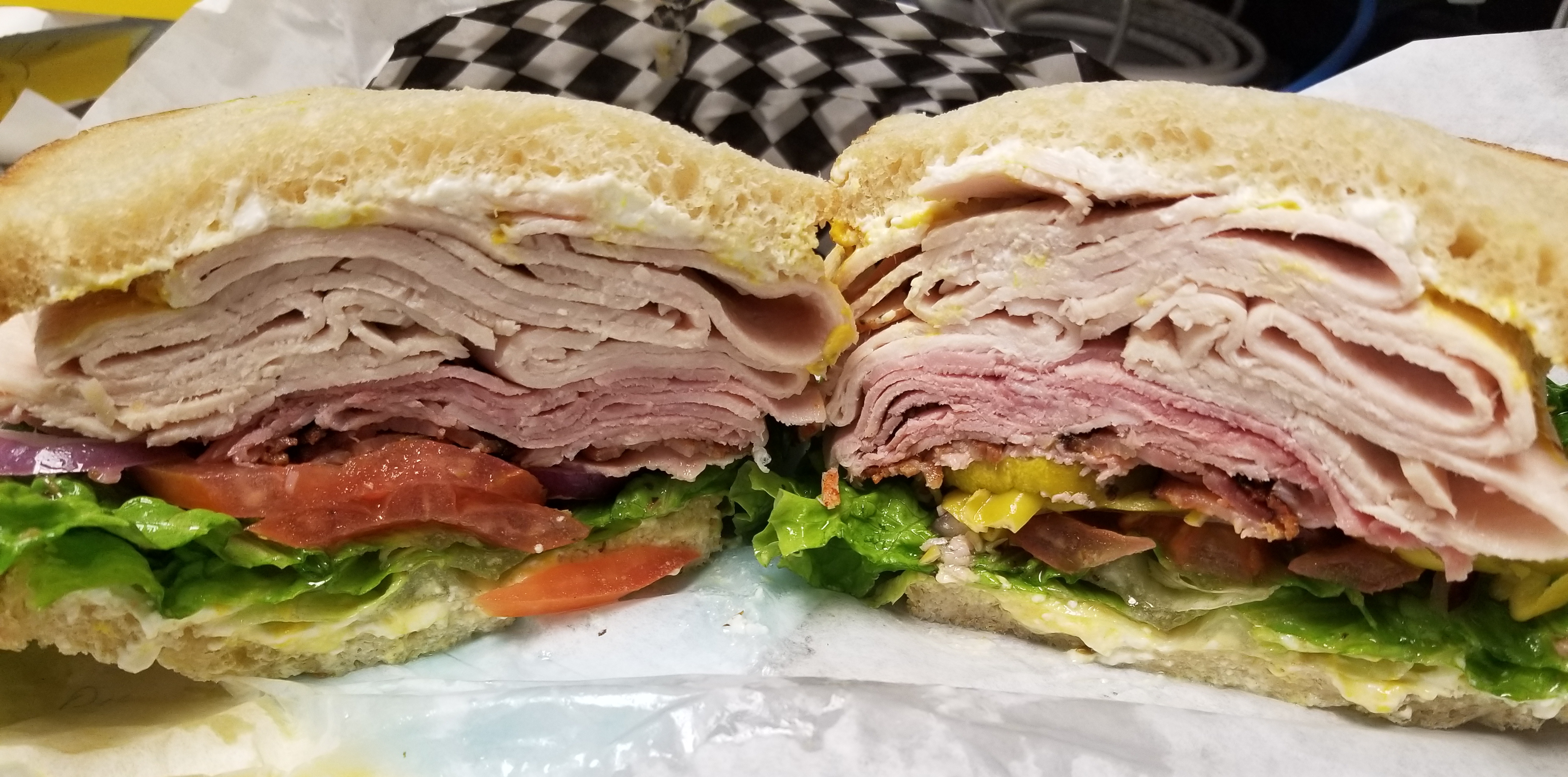 Order Triple Play Sandwich  food online from The Bee Hive Market and Deli store, Whittier on bringmethat.com