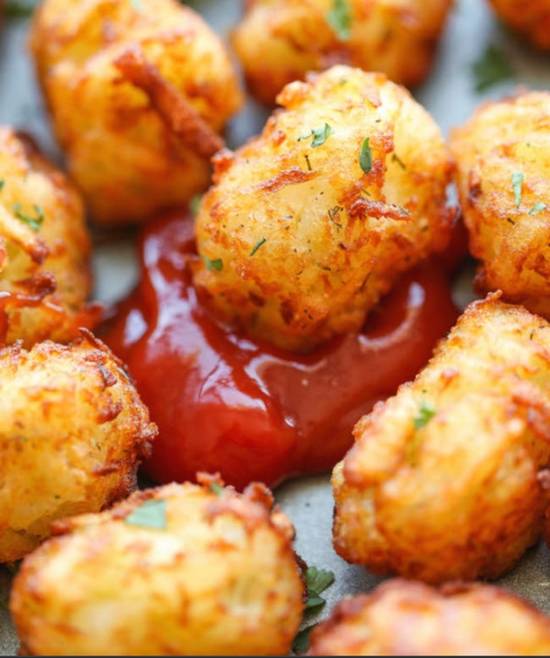Order Tater Tots food online from The Pizza Cutters store, Syracuse on bringmethat.com