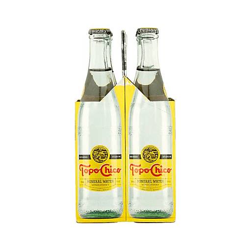Order Topo Chico Mineral Water (4PK 12 OZ) 131167 food online from BevMo! store, Milpitas on bringmethat.com