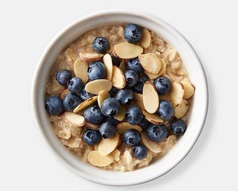 Order Blueberry Almond Oatmeal food online from Caribou Coffee store, Edina on bringmethat.com