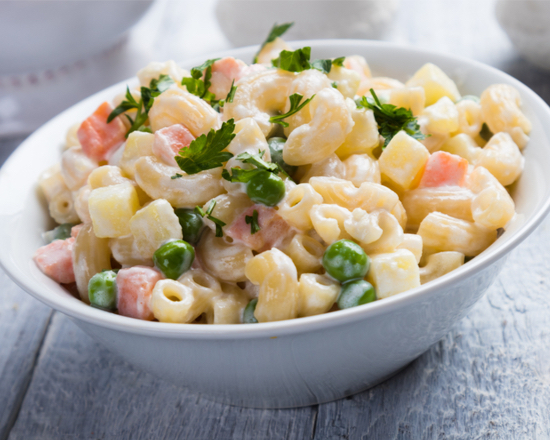 Order Macaroni Salad food online from The Meatball Kitchen store, Suisun City on bringmethat.com