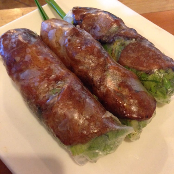 Order 2 Grilled Pork Spring Rolls food online from Com Tam Thuan Kieu store, Mesa on bringmethat.com