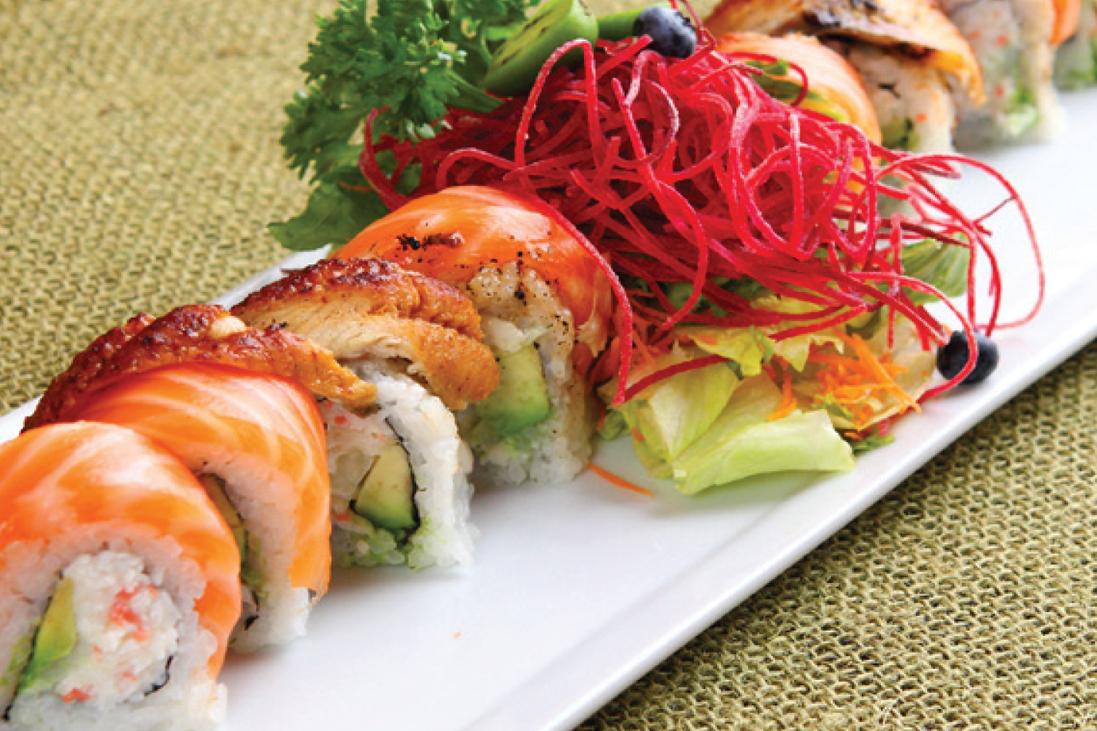 Order Tiger Roll food online from California Rock'n Sushi store, Los Angeles on bringmethat.com