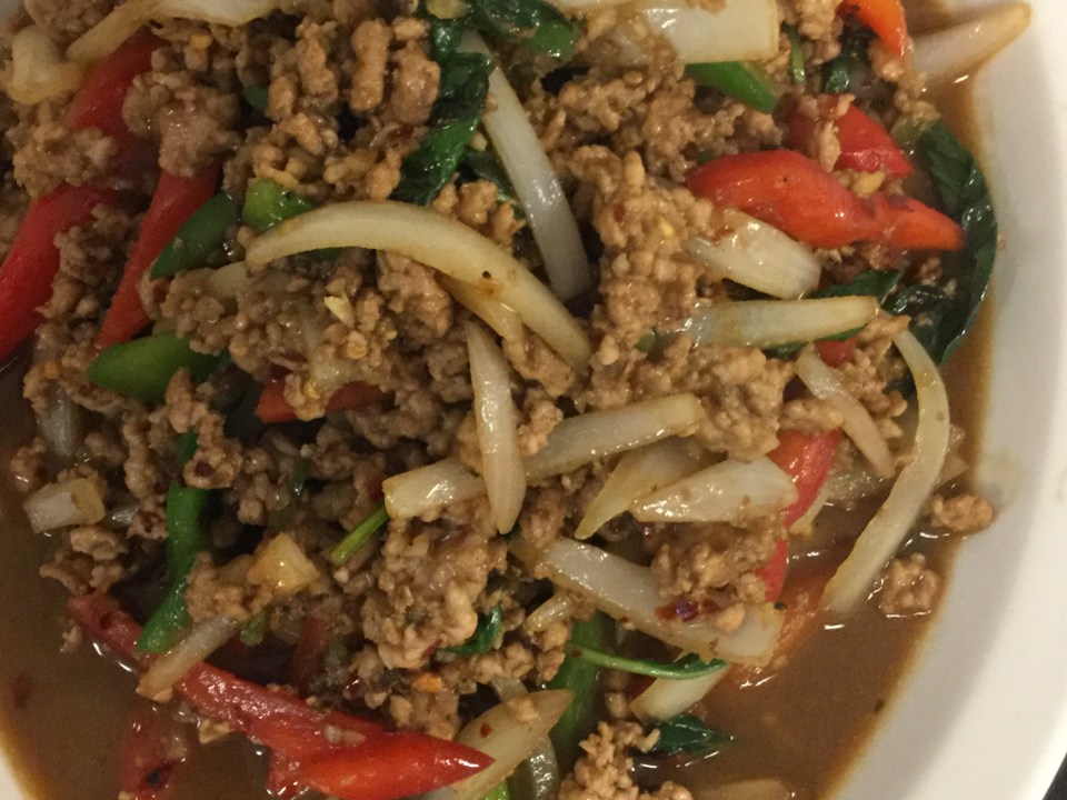 Order (D)Gapao food online from Khao Hom Thai & Pho store, Billerica on bringmethat.com