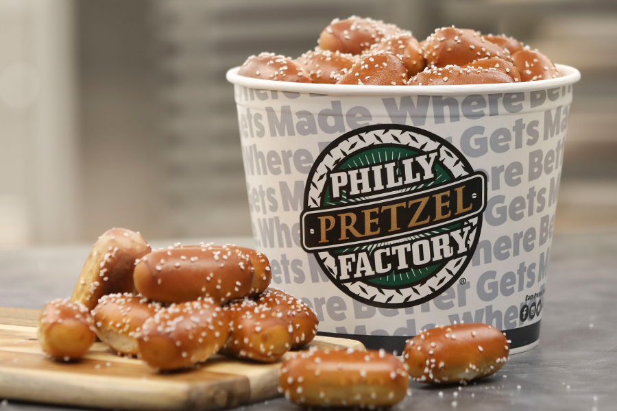Order Family Sized Rivet Bucket food online from Philly Pretzel Factory store, Springfield on bringmethat.com