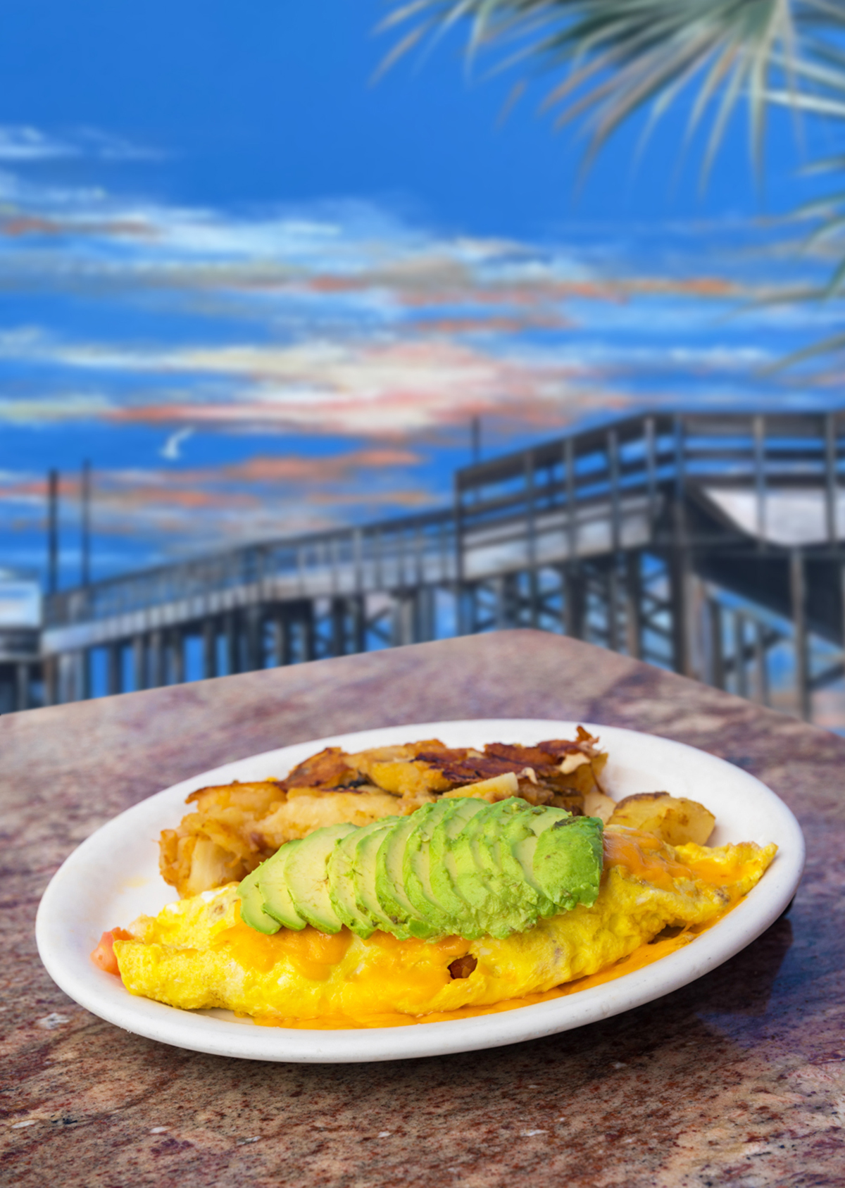 Order California Omelette food online from Cappy's Cafe store, Newport Beach on bringmethat.com