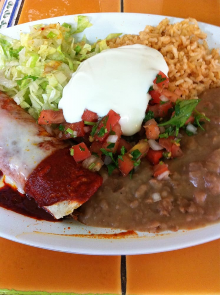 Order Chile Relleno Plate food online from Taqueria Mana store, San Francisco on bringmethat.com