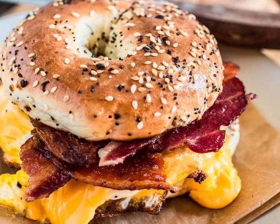 Order Turkey Bacon, Egg, and Cheese food online from Bagel Toasterie store, Commack on bringmethat.com