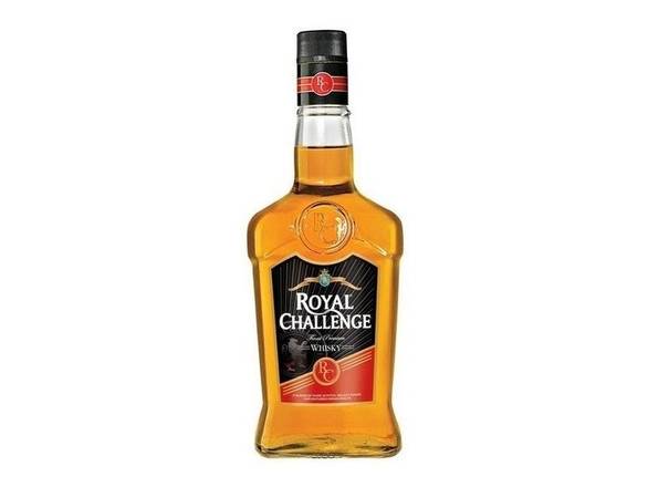 Order Royal Challenge Whiskey - 750ml Bottle food online from Josh Wines & Liquors Inc store, New York on bringmethat.com