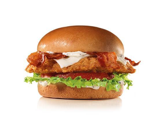 Order Charbroiled Chicken Club Sandwich food online from Carl's Jr. store, Oklahoma City on bringmethat.com