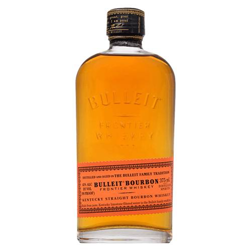 Order Bulleit Bourbon Frontier Whiskey - 375ml/Single food online from Bottle Shop & Spirits store, Los Alamitos on bringmethat.com