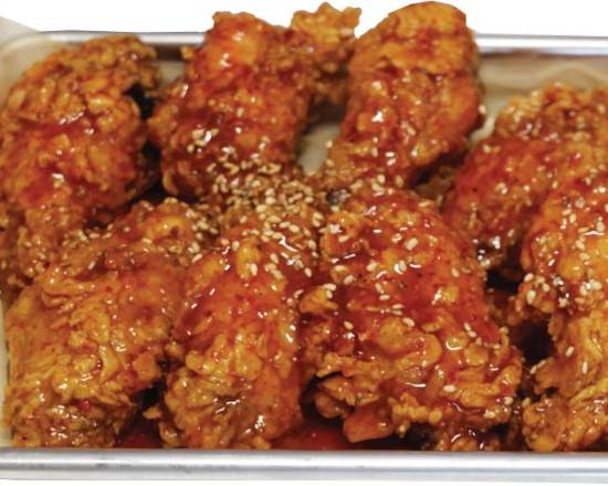 Order Spicy Chicken Wings(10pc) food online from Pollo Pollo store, Pleasant Hill on bringmethat.com