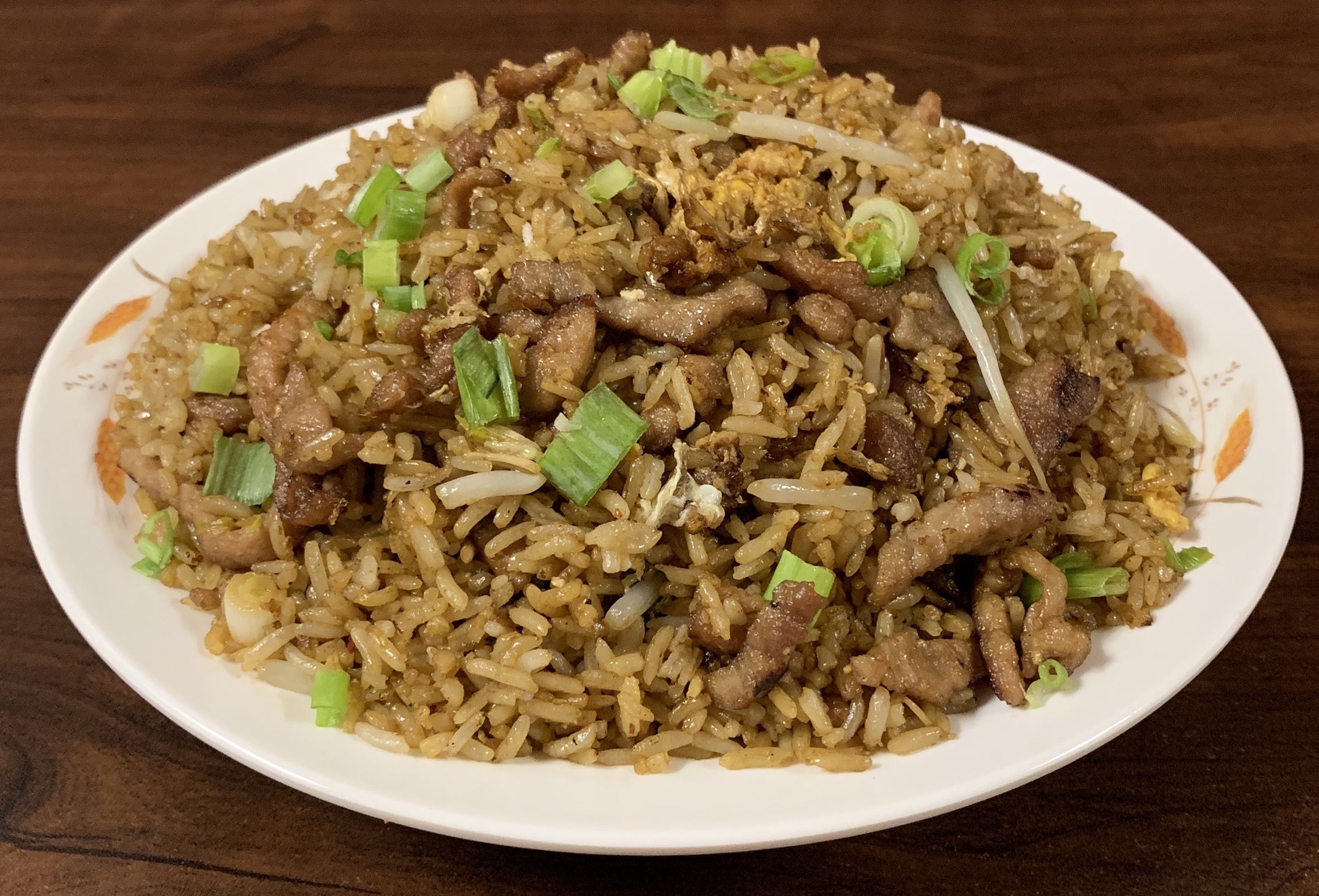 Order Pork Fried Rice food online from Great Wall Chinese Restaurant store, Western Springs on bringmethat.com