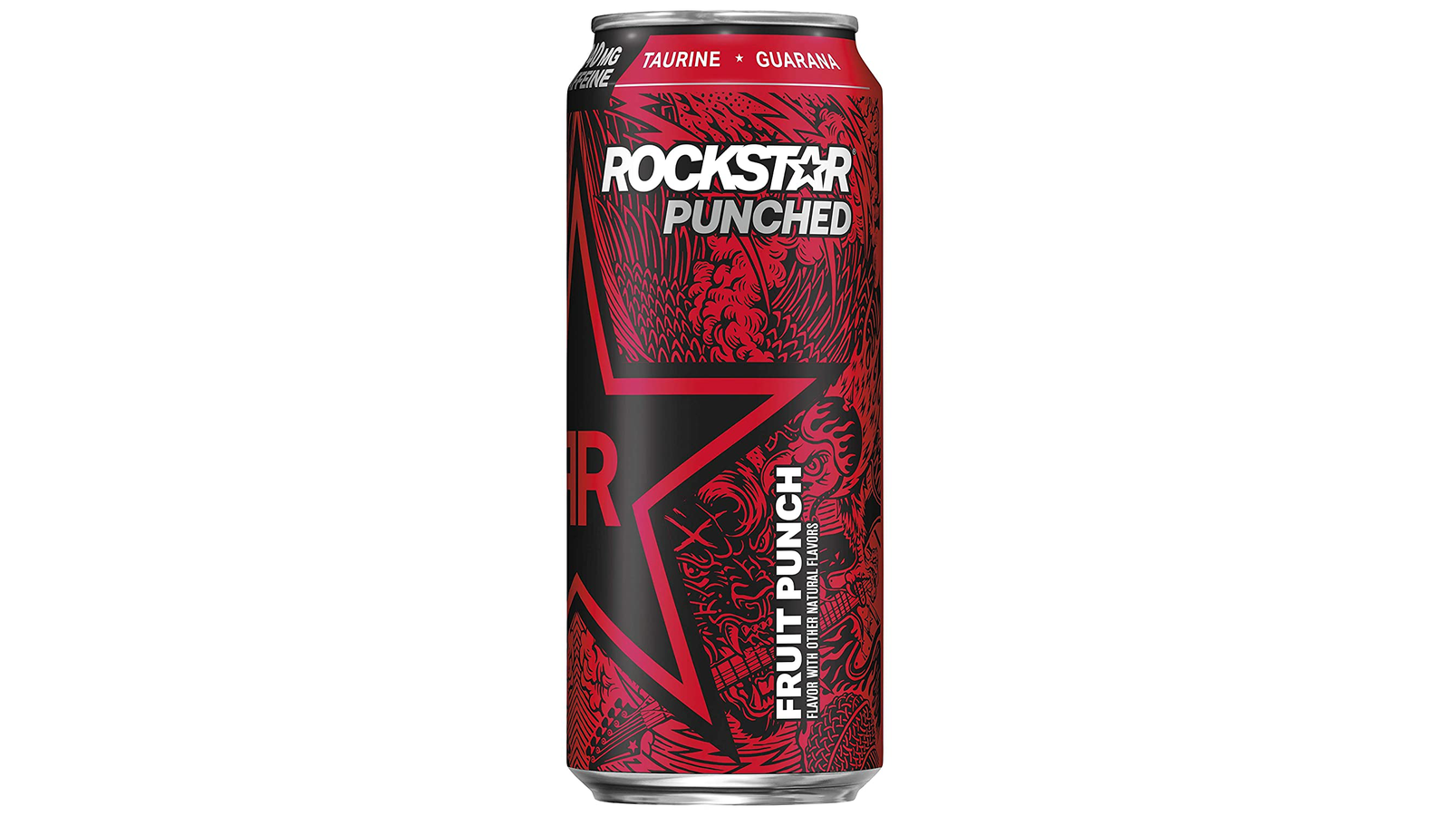 Order Rockstar Punched Energy Drink, Fruit Punch, 16oz Cans food online from Lula Convenience Store store, Evesham on bringmethat.com