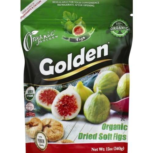 Order Golden · Organic Dried Soft Figs (12 oz) food online from Jewel-Osco store, Niles on bringmethat.com