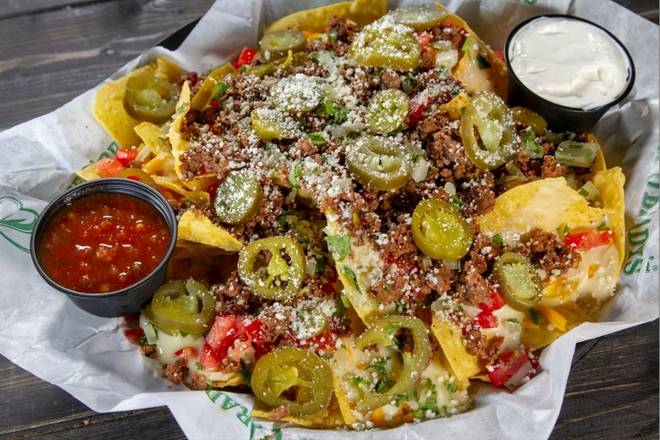 Order Beef Loaded Nachos food online from Beef Obrady store, Chattanooga on bringmethat.com