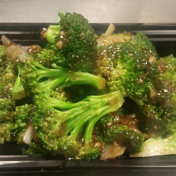 Order Broccoli with Garlic Sauce food online from Hong Kong Delights store, Oakland on bringmethat.com
