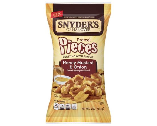 Order Snyders Hny Mstrd Onion Prtzl Pieces 5oz food online from Rocket store, Oxnard on bringmethat.com