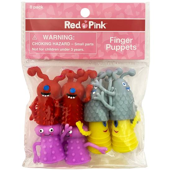 Order Red & Pink Valentine's Day Finger Puppets, 8 ct food online from Cvs store, WILLIMANTIC on bringmethat.com
