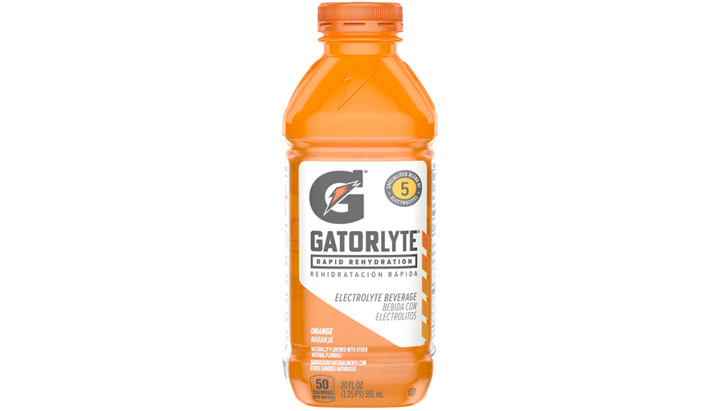 Order Gatorlyte Orange 20oz food online from Extramile store, Los Angeles on bringmethat.com