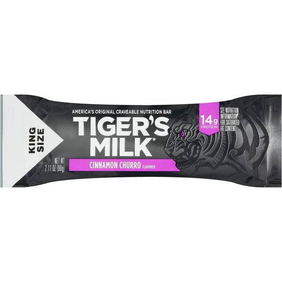 Order King Size Tiger's Milk - Cinnamon Churro food online from IV Deli Mart store, Goleta on bringmethat.com