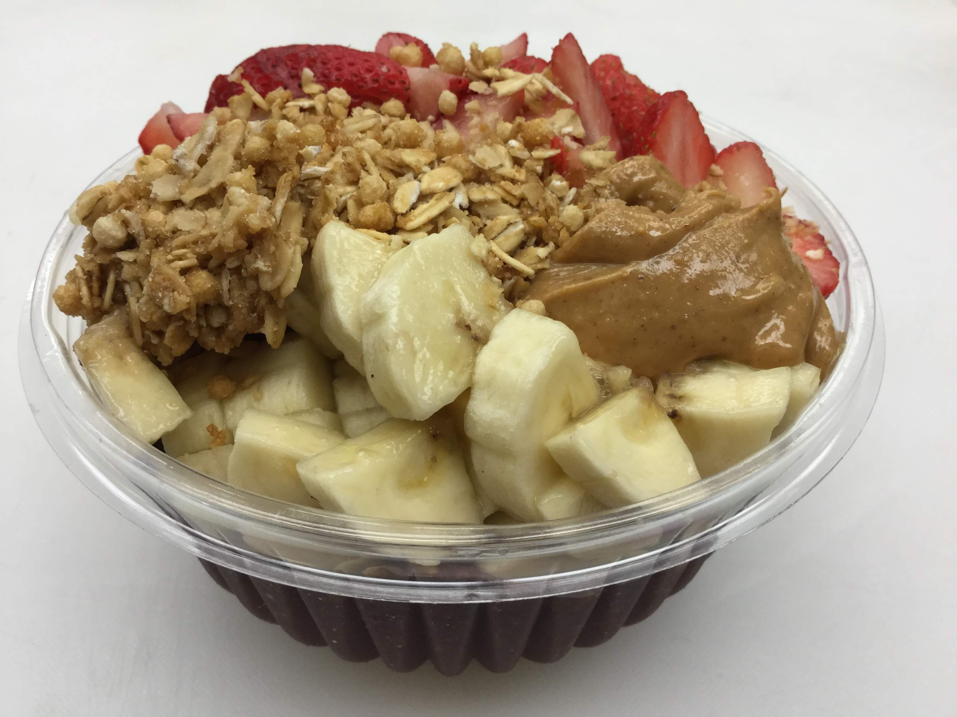Order Peanut Butter Acai Bowl food online from Juice Bar Plus store, New York on bringmethat.com