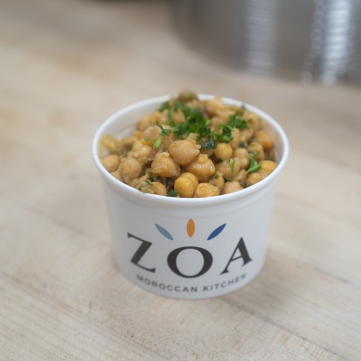 Order Garbanzo Salad food online from Zoa Moroccan Kitchen store, Houston on bringmethat.com