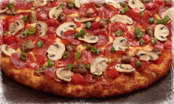 Order Italian Garlic Supreme Pizza™ food online from Round Table Pizza store, Huntington Beach on bringmethat.com