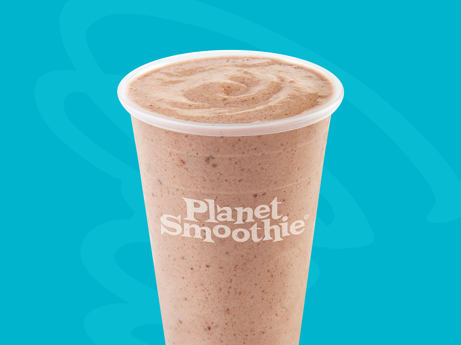 Order Chocolate Gains Smoothie food online from Planet Smoothie store, Valdosta on bringmethat.com