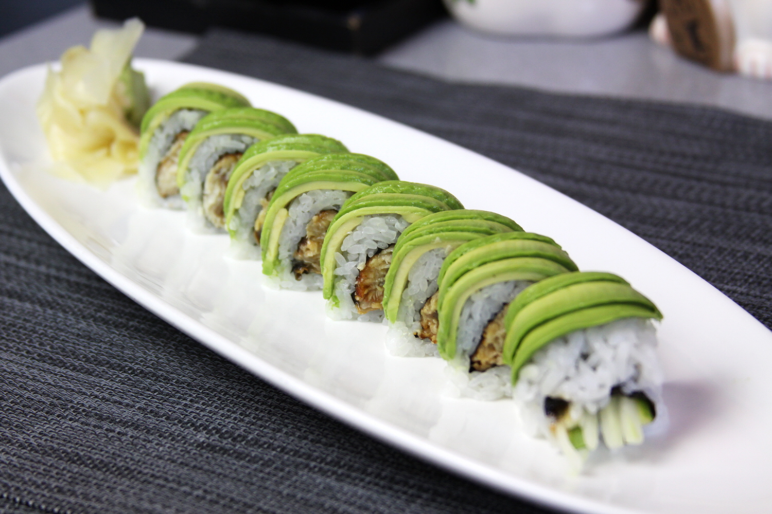 Order Caterpillar Roll food online from Kippu Japanese Cuisine store, San Francisco on bringmethat.com