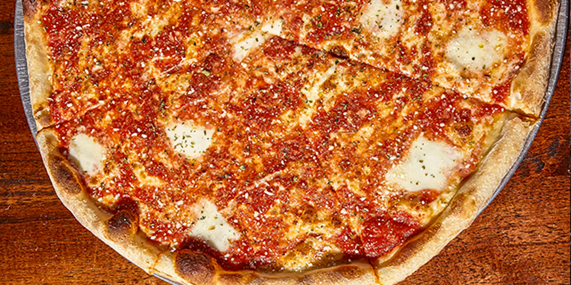 Order Cauliflower Upside Down Cheese Pizza food online from Sauce Pizzeria store, New York on bringmethat.com