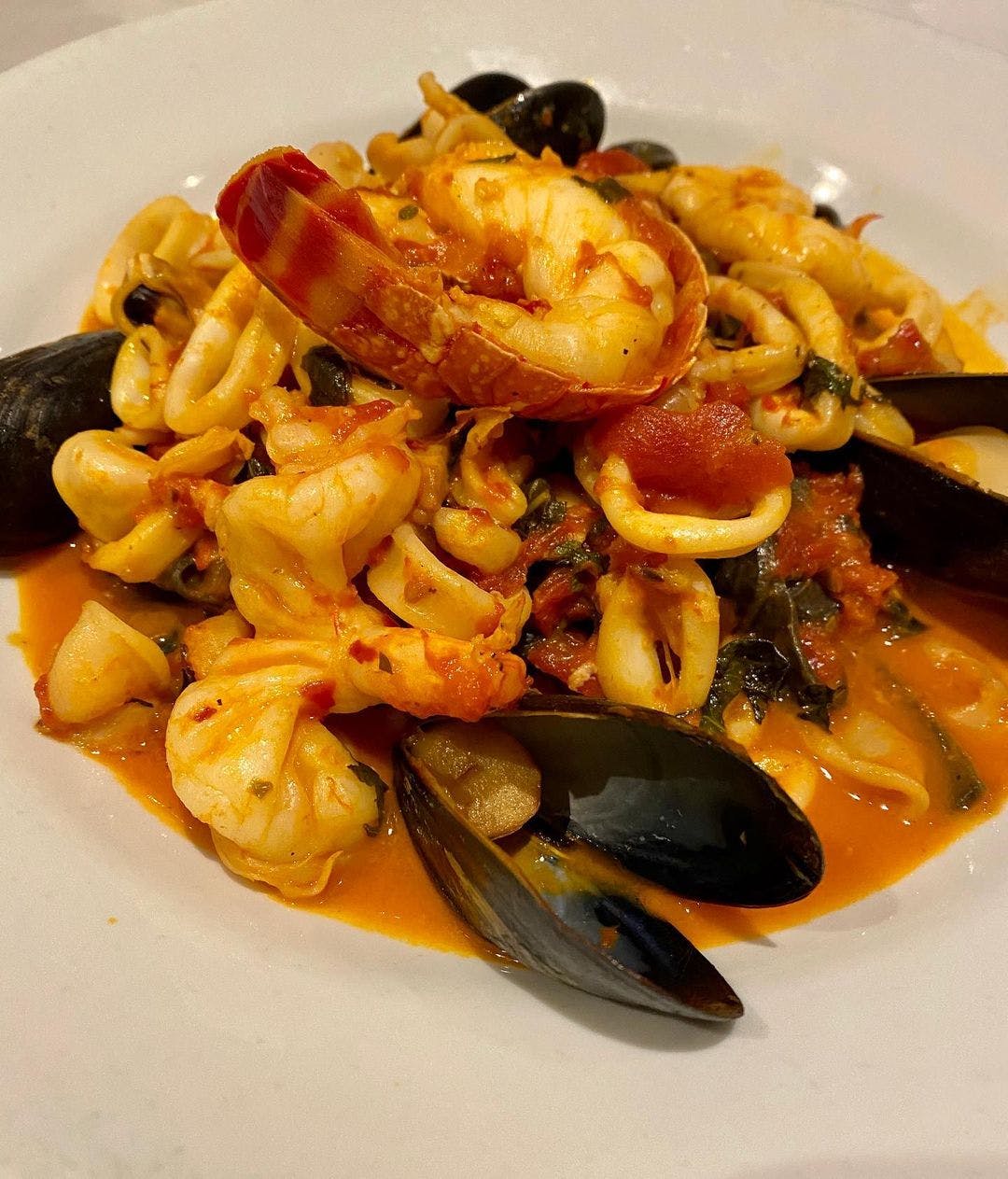 Order Mussels Marinara - Entree food online from Phillies Pizza store, Middle Village on bringmethat.com