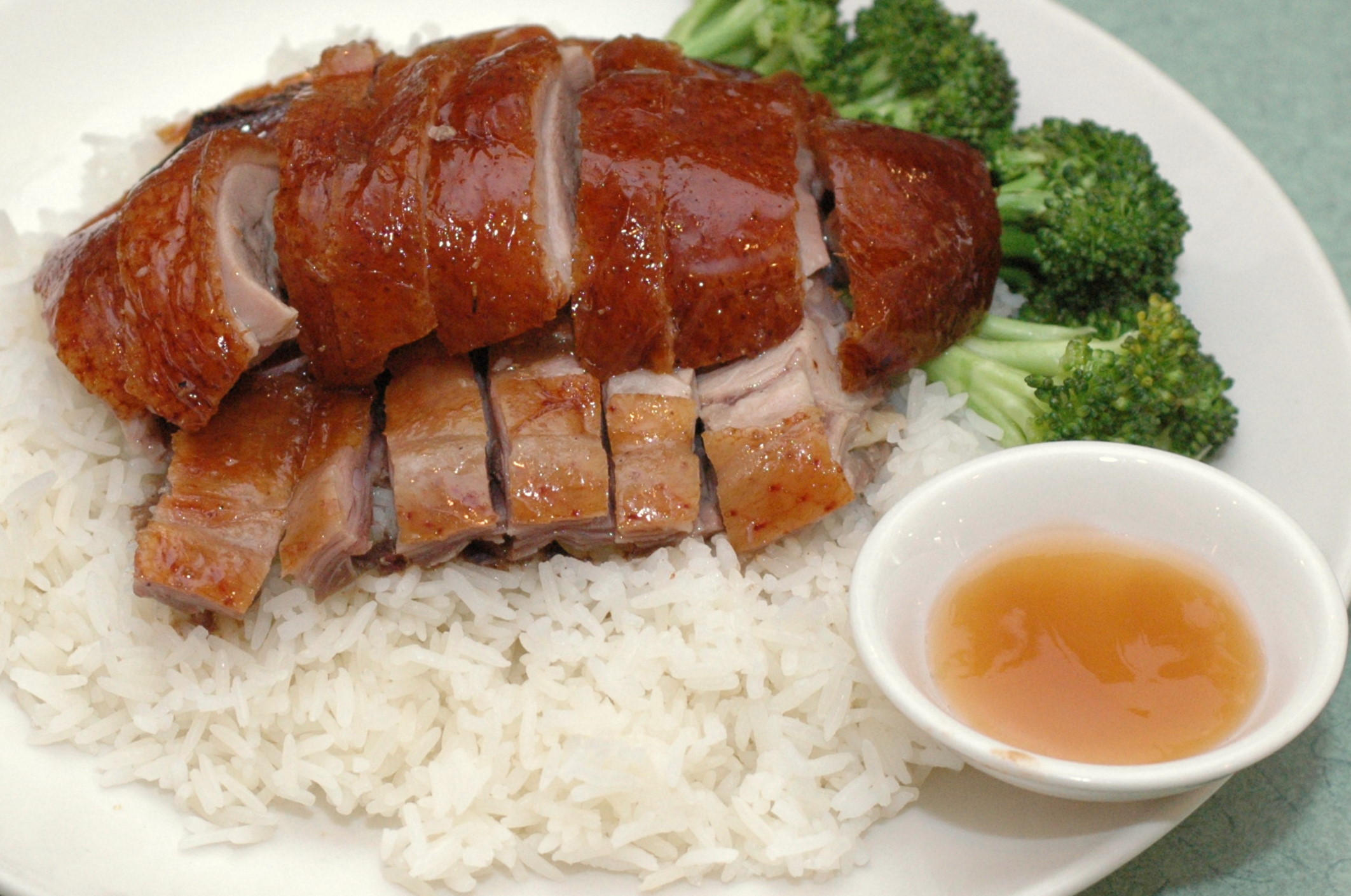 Order 2 Choice BBQ Over Rice food online from Asian Pearl store, Richmond on bringmethat.com