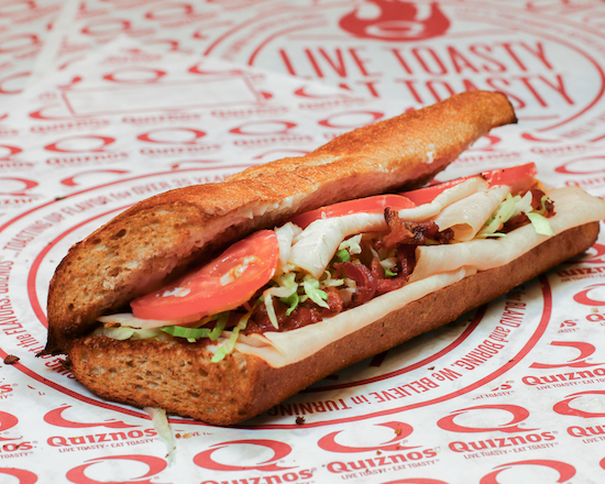 Order Ultimate Turkey Club Sub food online from Quiznos store, Springfield on bringmethat.com