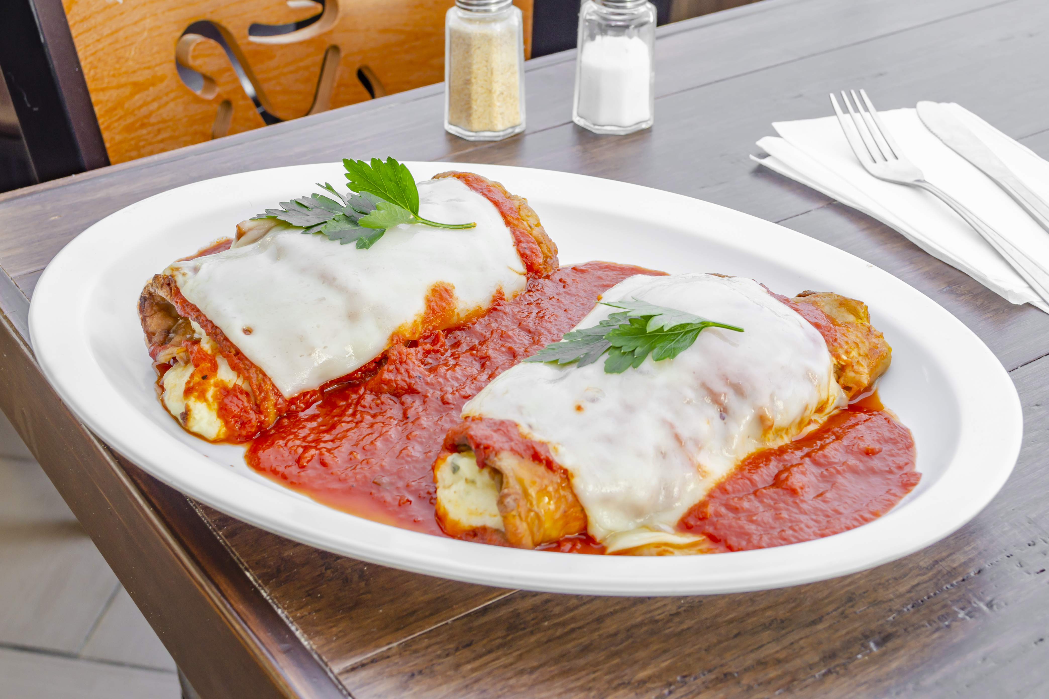 Order Eggplant Rollatini food online from Westover Pizza store, Stamford on bringmethat.com