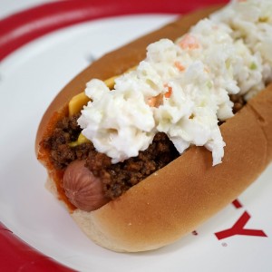 Order Chili Cheese Slaw Dog food online from The Varsity store, Kennesaw on bringmethat.com