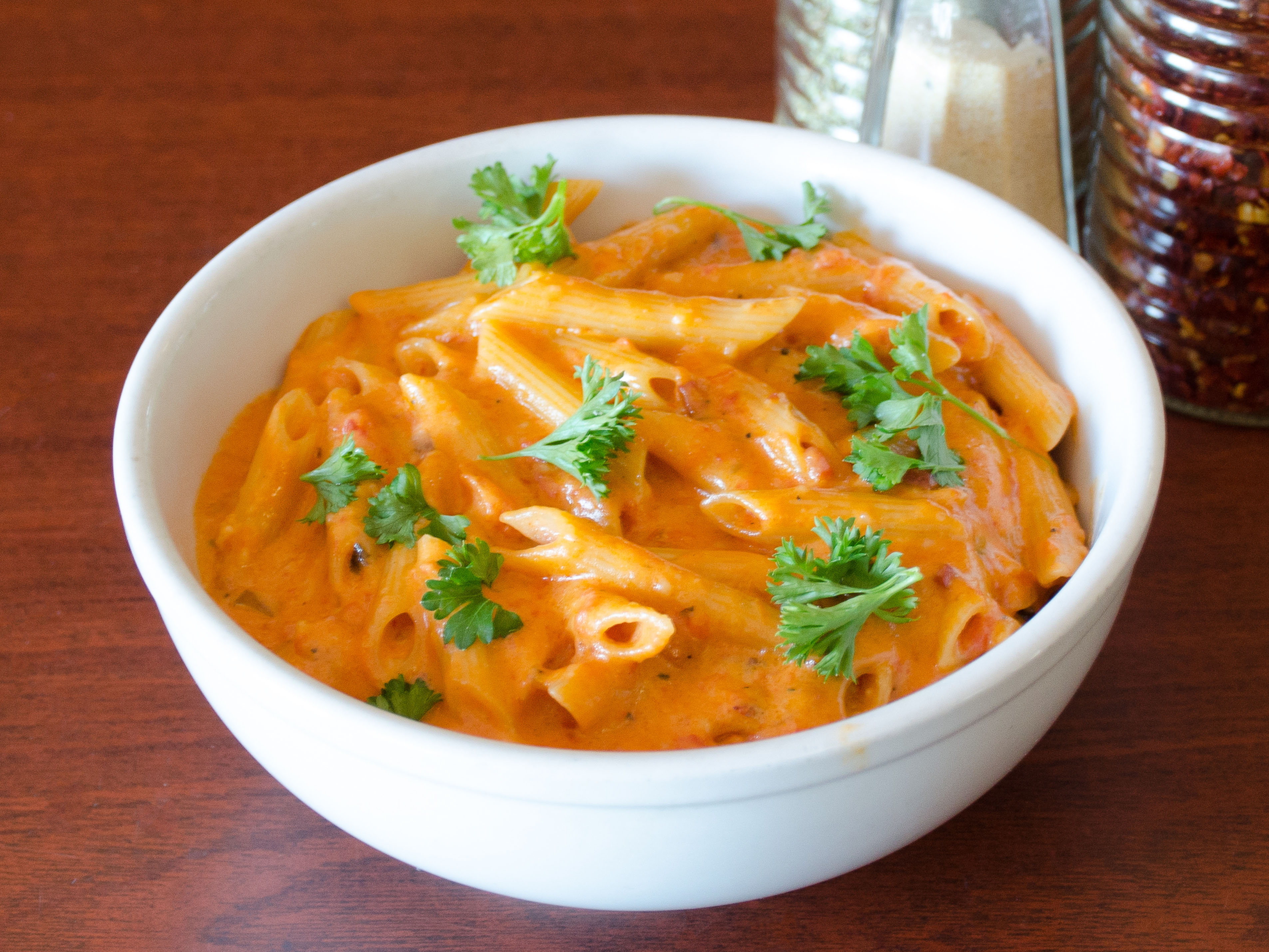 Order Penne Alla Vodka food online from Cafe Boccellis store, East Meadow on bringmethat.com
