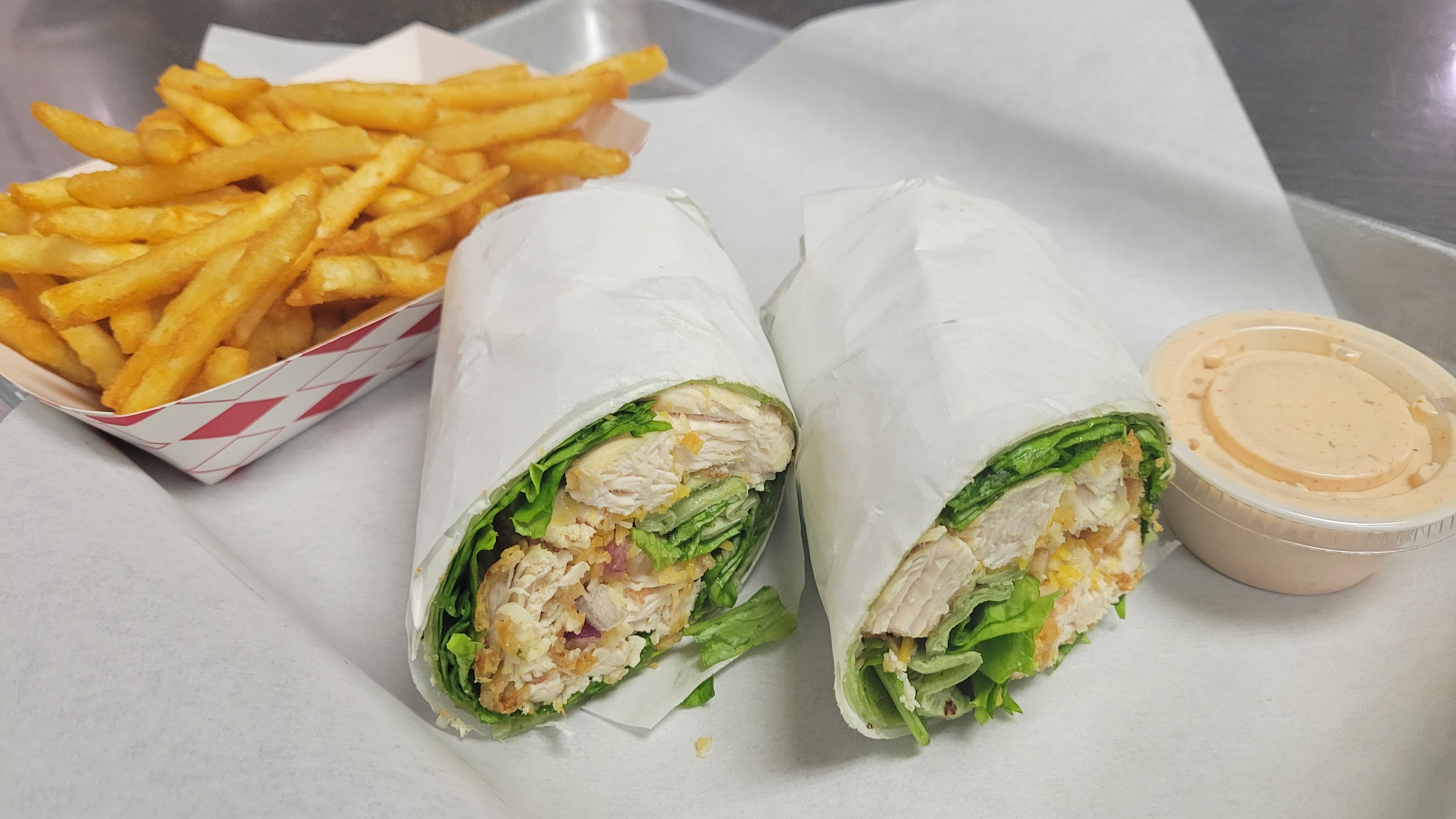 Order Shack Wrap Combo food online from The Chicken Shack store, Keizer on bringmethat.com